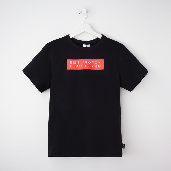 Футболка "Горим", р. 48 (M), чёрный 
Футболка "Горим", р. 48 (M), чёрный