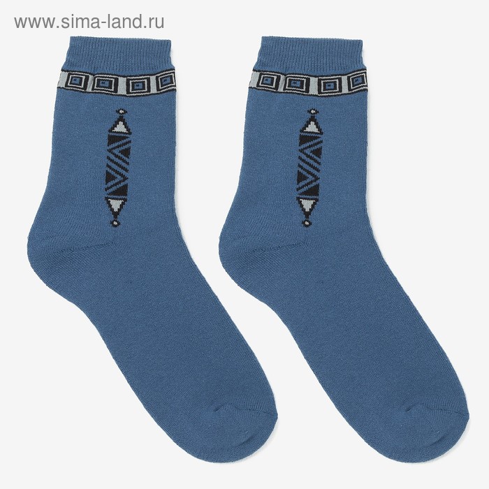 Носки женские махровые, цвет джинсовый, размер 23-25
Носки женские махровые, цвет джинсовый, размер 23-25