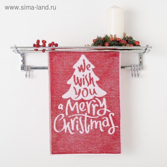 Полотенце махровое Privilea Ёлочки 3 50х30 см, красный, хлопок 100%
Полотенце махровое Privilea Ёлочки 3 50х30 см, красный, хлопок 100%