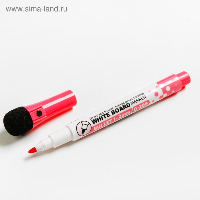 Маркер на водной основе с магнитом Розовый 2х2х13,5 см
Маркер на водной основе с магнитом Розовый 2х2х13,5 см