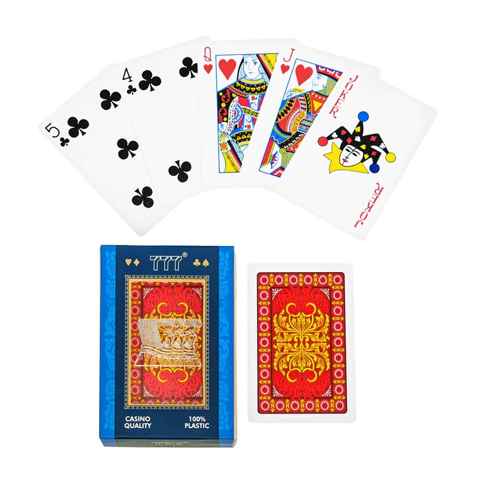 Карты игральные пластиковые "Фараон", 54 шт, 30 мкм, микс
Карты игральные пластиковые "Фараон", 54 шт, 30 мкм, микс