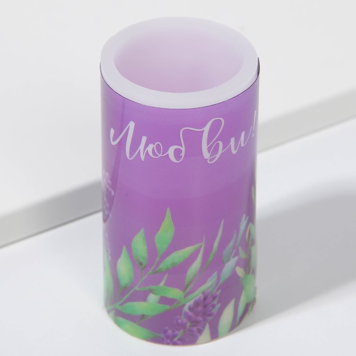 Электронная свеча «Любви», 5 х 10 см
Электронная свеча «Любви», 5 х 10 см