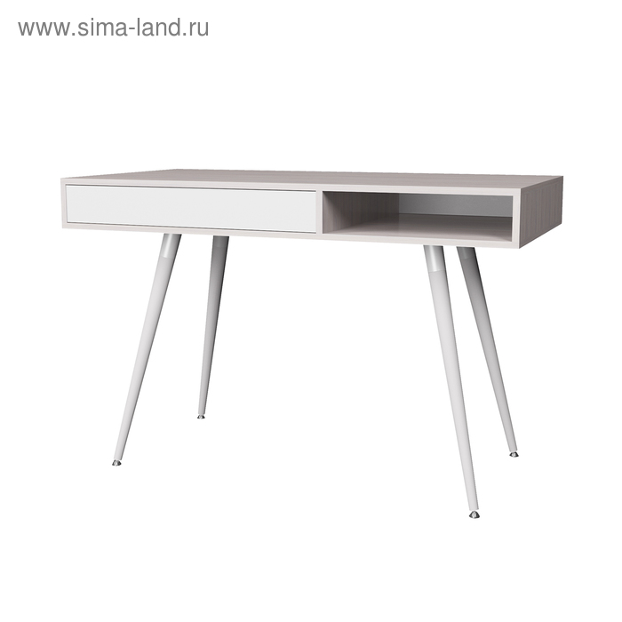 Стол письменный «Смарт 1», 1200 × 600 × 790 мм, цвет ясень анкор / белый 
Стол письменный «Смарт 1», 1200 × 600 × 790 мм, цвет ясень анкор / белый