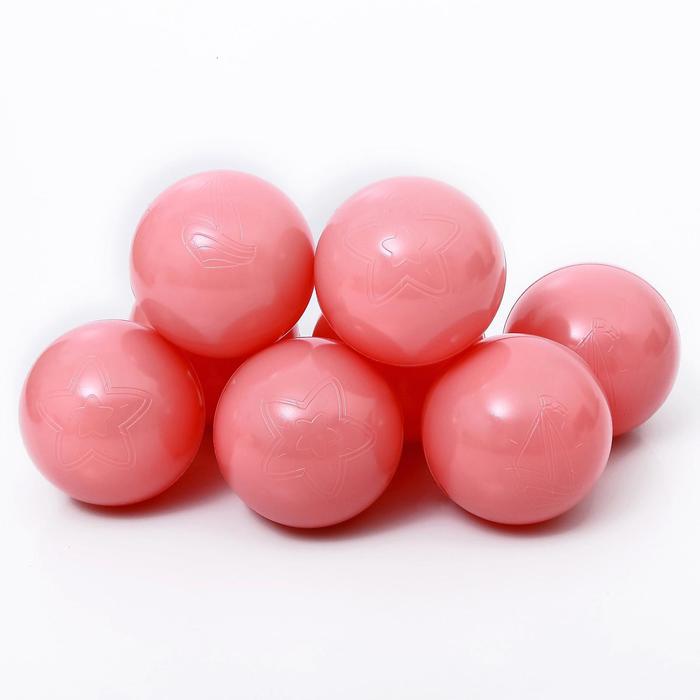 Набор шаров для сухого бассейна 500 шт, цвет: коралловый
Набор шаров для сухого бассейна 500 шт, цвет: коралловый
