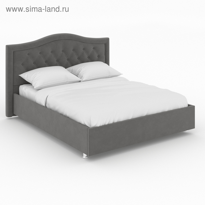 Кровать «Ротонда» без ПМ, 1800×2000 мм, ортопедическое основание, цвет Star Velvet 16 Grey
Кровать «Ротонда» без ПМ, 1800×2000 мм, ортопедическое основание, цвет Star Velvet 16 Grey