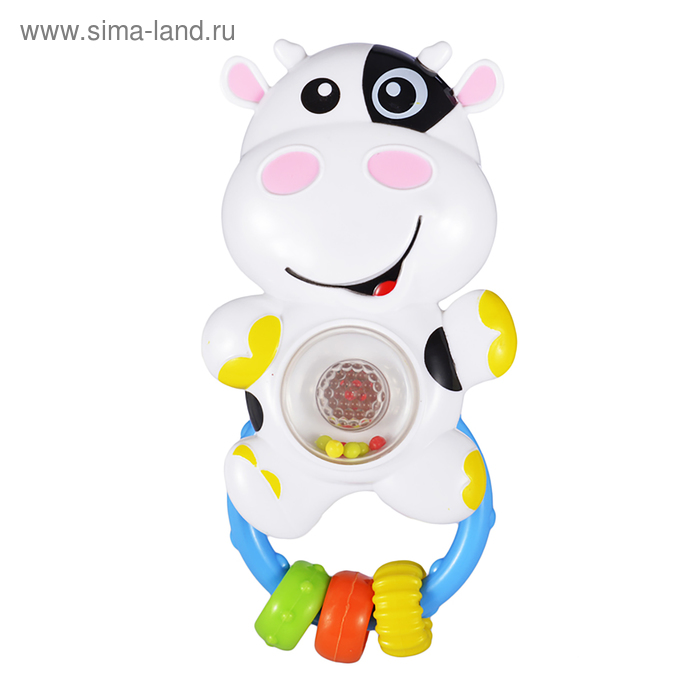 Погремушка «Коровка», со светом и звуком
Погремушка «Коровка», со светом и звуком