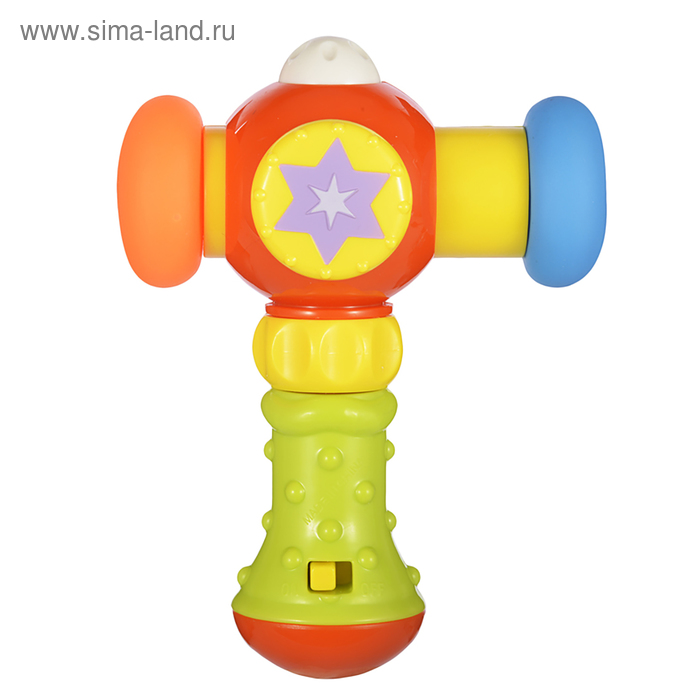 фото Развивающая игрушка «сияющий молоточек», с музыкой и светом жирафики