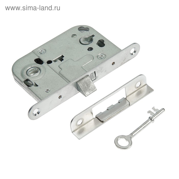 Замок врезной "Фабрика Замков" L 004 SC, цвет матовый никель 
Замок врезной "Фабрика Замков" L 004 SC, цвет матовый никель