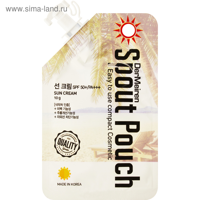 Солнцезащитный крем для тела DerMeiren SPF50+/PA+++, 10 г
Солнцезащитный крем для тела DerMeiren SPF50+/PA+++, 10 г