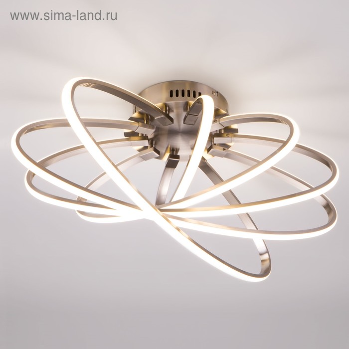 Люстра Evia 95Вт LED 4200К никель 
Люстра Evia 95Вт LED 4200К никель