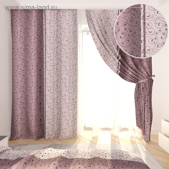 Фотошторы «Офелия», размер 145 х 260 см, габардин
Фотошторы «Офелия», размер 145 х 260 см, габардин