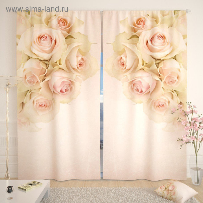 Фотошторы «Чувственные розы», размер 145 х 260 см, блэкаут
Фотошторы «Чувственные розы», размер 145 х 260 см, блэкаут