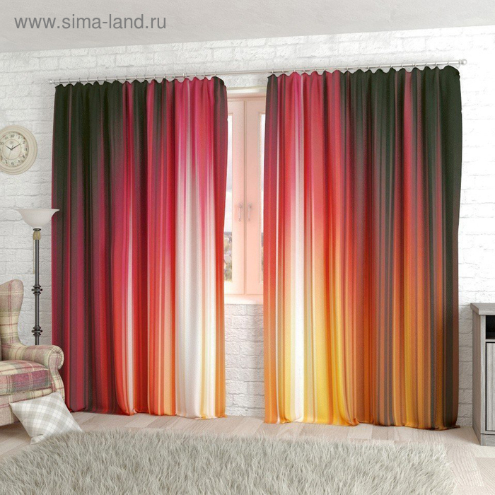 Фотошторы «Цветная абстракция 4», размер 145 х 260 см, блэкаут
Фотошторы «Цветная абстракция 4», размер 145 х 260 см, блэкаут