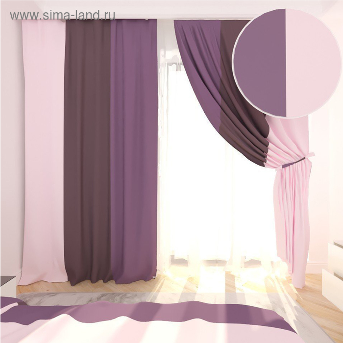 Фотошторы «Элиз», размер 145 х 260 см, блэкаут
Фотошторы «Элиз», размер 145 х 260 см, блэкаут