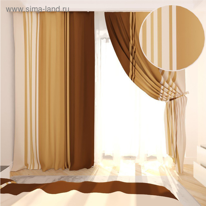 Фотошторы «Вероника», размер 145 х 260 см, блэкаут
Фотошторы «Вероника», размер 145 х 260 см, блэкаут