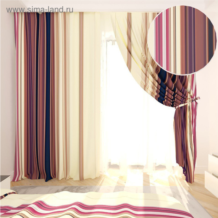 Фотошторы «Сакраменто», размер 145 х 260 см, блэкаут
Фотошторы «Сакраменто», размер 145 х 260 см, блэкаут