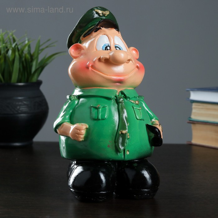 Копилка "Военный" 20х12х11см
Копилка "Военный" 20х12х11см