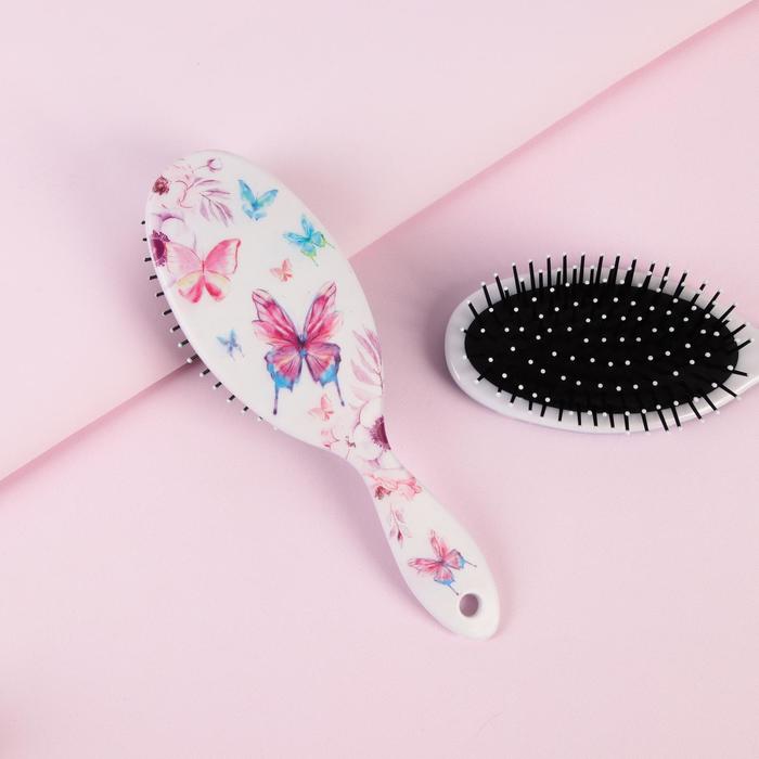 Расчёска массажная, 7 × 22 см, разноцветная
Расчёска массажная, 7 × 22 см, разноцветная