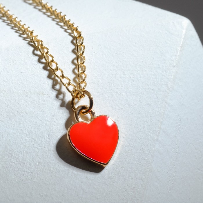 Кулон "Сердце" пара в окне, цвет красный в золоте, 42 см
Кулон "Сердце" пара в окне, цвет красный в золоте, 42 см