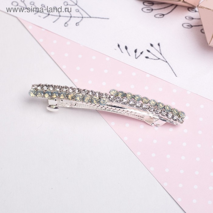 Заколка-автомат для волос "Кристи" 8 см прямой
Заколка-автомат для волос "Кристи" 8 см прямой