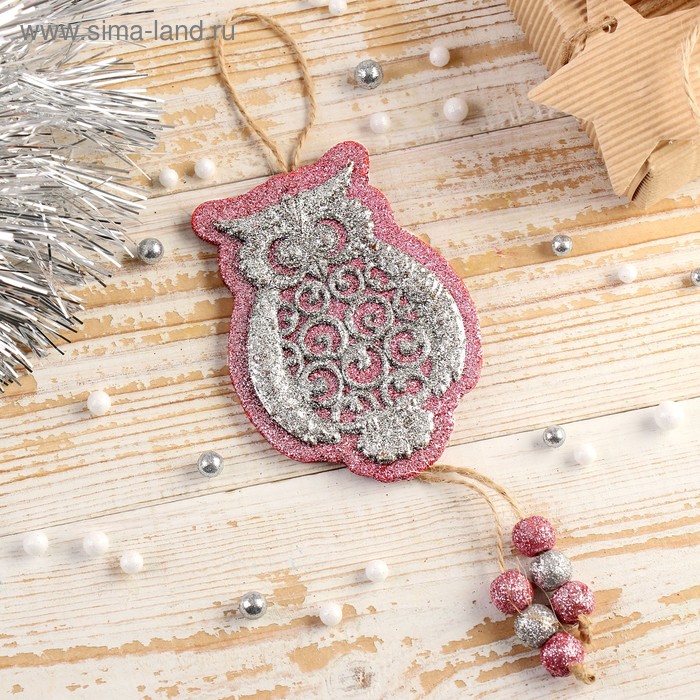 Украшение ёлочное "Совушка" 7,5х11 см
Украшение ёлочное "Совушка" 7,5х11 см