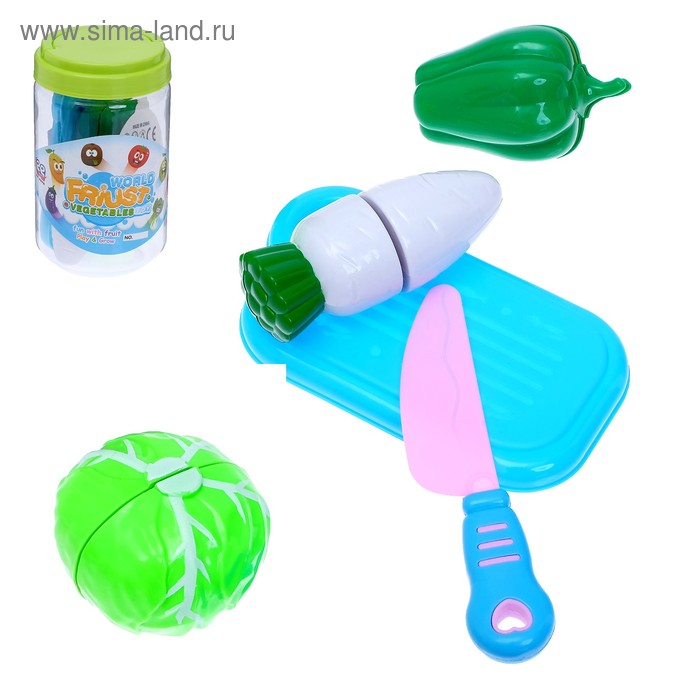 Набор продуктов для нарезки «Овощной микс», в банке, цвета МИКС
Набор продуктов для нарезки «Овощной микс», в банке, цвета МИКС