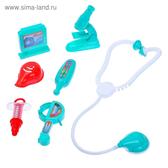 Набор доктора в чемодане «Лечащий врач»
Набор доктора в чемодане «Лечащий врач»