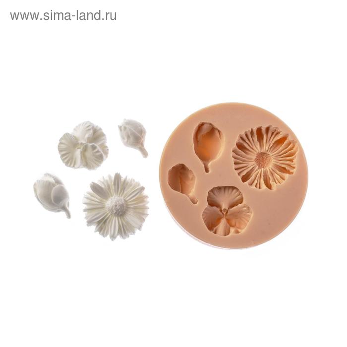 Молд силикон №946 "Бутончики садовые цветы" МИКС
Молд силикон №946 "Бутончики садовые цветы" МИКС