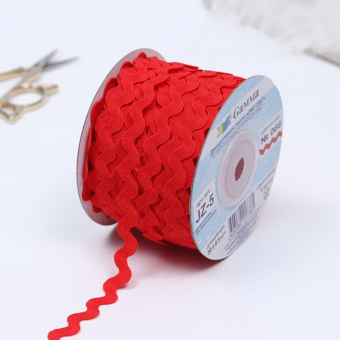 Тесьма отделочная «Вьюнчик», 5 мм, 30 ± 1 м, цвет красный
Тесьма отделочная «Вьюнчик», 5 мм, 30 ± 1 м, цвет красный