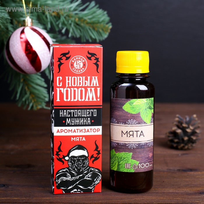 Ароматизатор "С Новым годом", с ароматом мяты
Ароматизатор "С Новым годом", с ароматом мяты