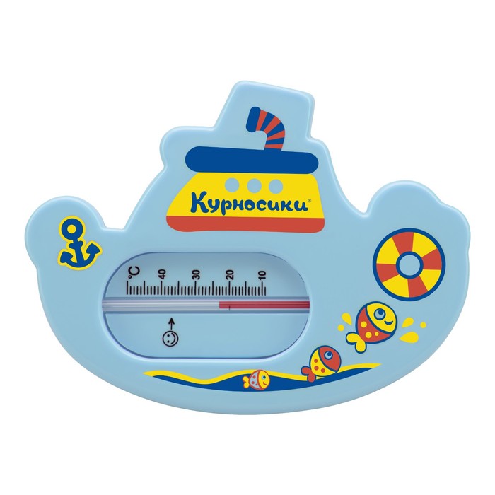 фото Термометр для ванной «пароходик», цвета микс курносики