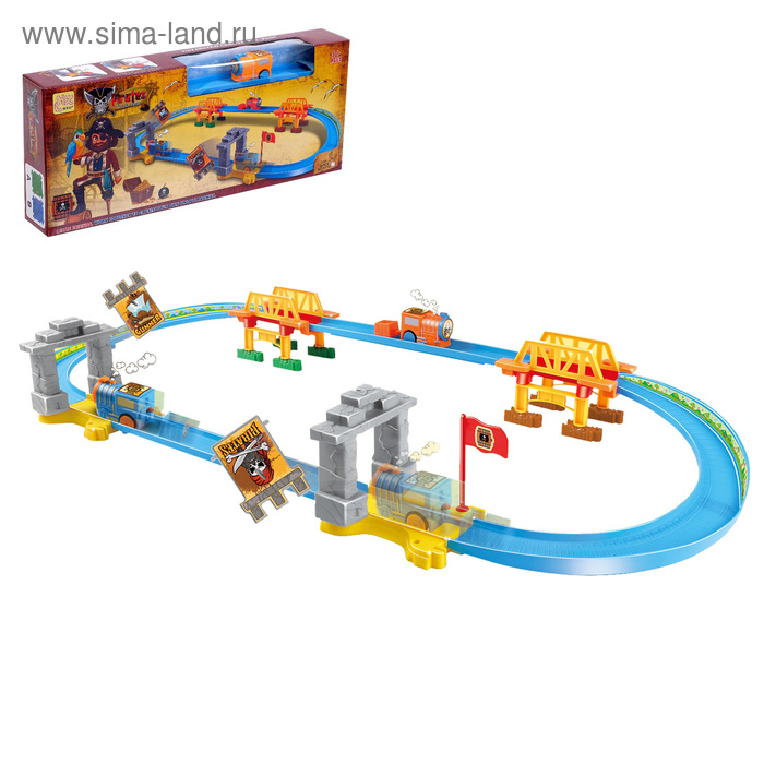 Железная дорога «Пиратские истории», работает от батареек
Железная дорога «Пиратские истории», работает от батареек