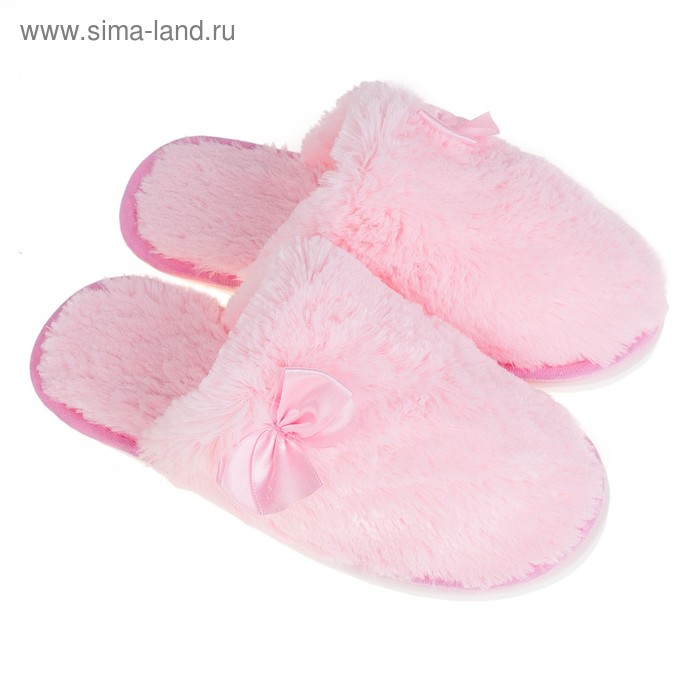 фото Тапочки женские цвет розовый, размер 36-37 tap moda
