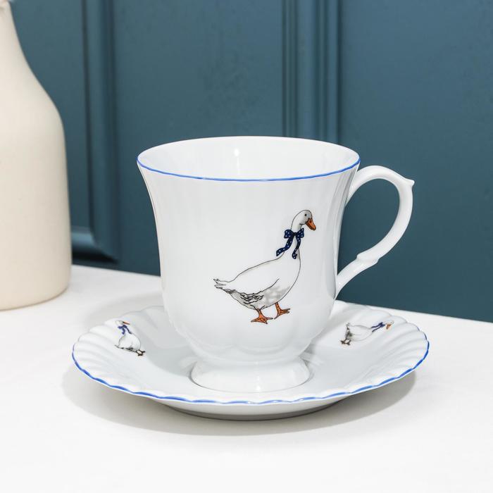 Чайная пара высокая «Гуси», 400 мл
Чайная пара высокая «Гуси», 400 мл