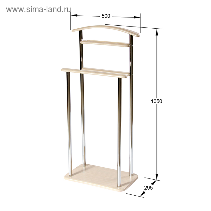 Вешалка напольная «Элдридж», 295 × 500 × 1050 мм, цвет дуб белёный
Вешалка напольная «Элдридж», 295 × 500 × 1050 мм, цвет дуб белёный