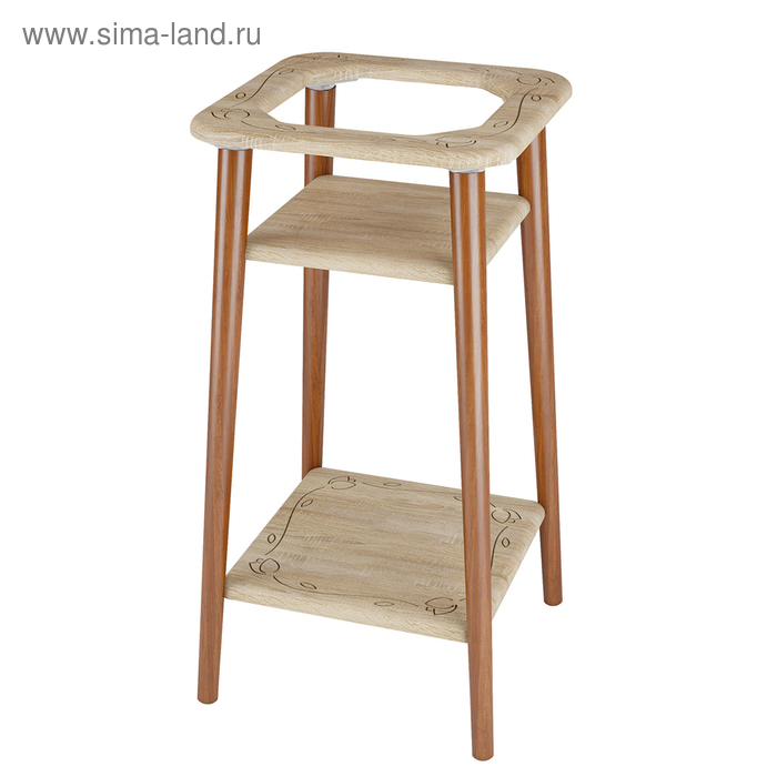 Подставка для цветов «Флора», 375 × 375 × 770 мм, цвет дуб сонома
Подставка для цветов «Флора», 375 × 375 × 770 мм, цвет дуб сонома