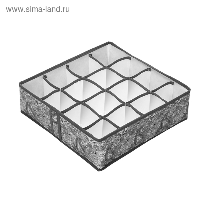 Органайзер на 16 ячеек Grey Flower
Органайзер на 16 ячеек Grey Flower