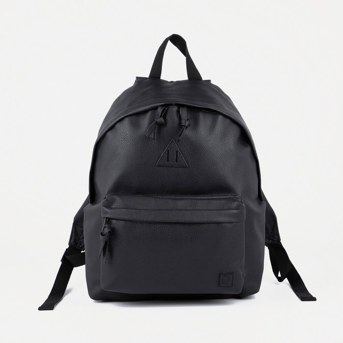 Рюкзак на молнии, цвет чёрный
Рюкзак на молнии, цвет чёрный