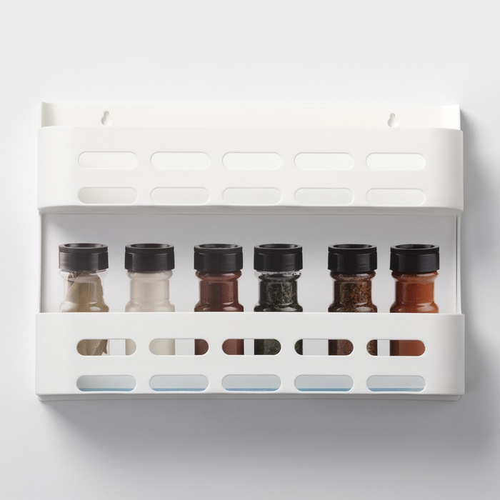 фото Органайзер навесной для специй, цвет белый idea