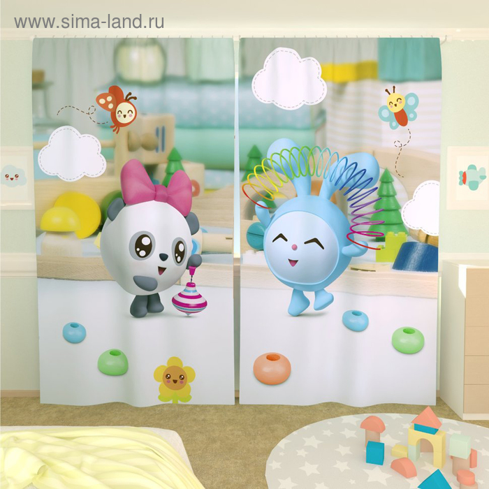 Фотошторы «Малышарики 18», размер 150 × 260 см, габардин
Фотошторы «Малышарики 18», размер 150 × 260 см, габардин