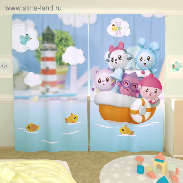 Фотошторы «Малышарики 25», размер 150 × 260 см, габардин
Фотошторы «Малышарики 25», размер 150 × 260 см, габардин