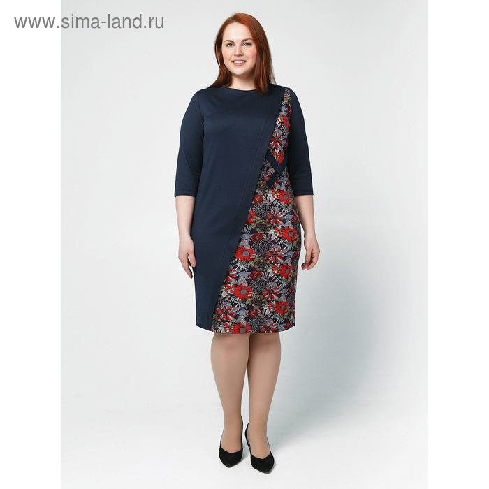 Платье женское, размер 58, цвет синий
Платье женское, размер 58, цвет синий