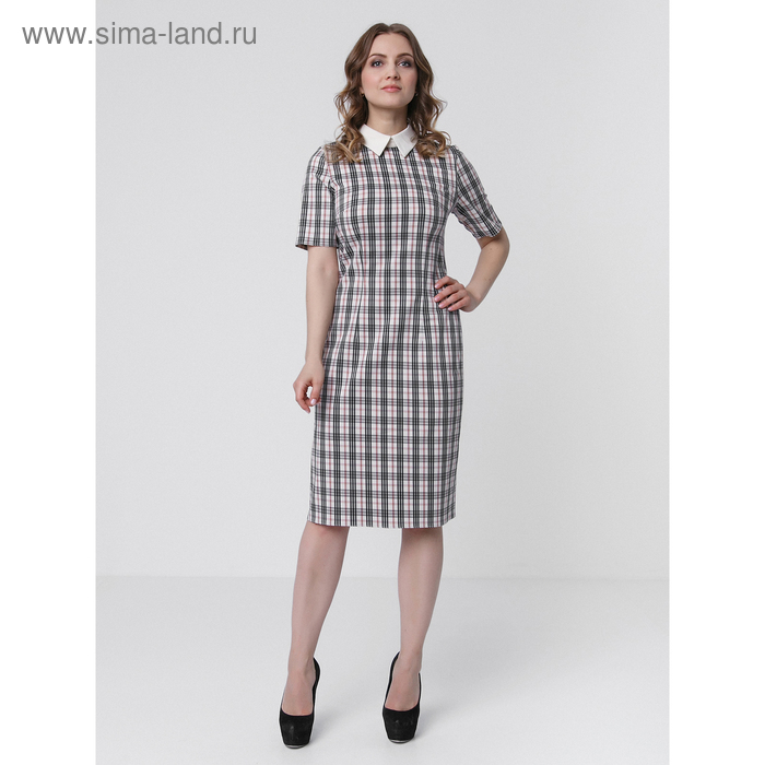 Платье женское, размер 42, цвет молочный, чёрный
Платье женское, размер 42, цвет молочный, чёрный