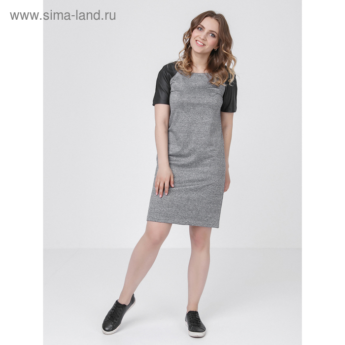 Платье-футболка женское, размер 46, цвет серый меланж
Платье-футболка женское, размер 46, цвет серый меланж