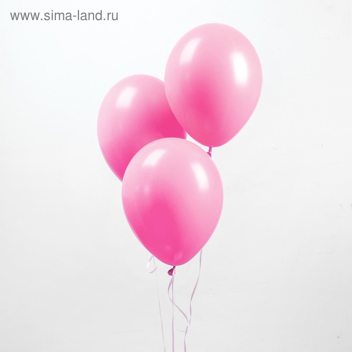 фото Шар латексный 12", пастель, набор 25 шт., цвет светло-розовый globos festival s.a.