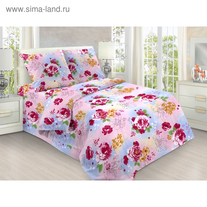 Постельное бельё 2 сп, 175х210 см, 175х210 см, 70х70 см - 2 шт