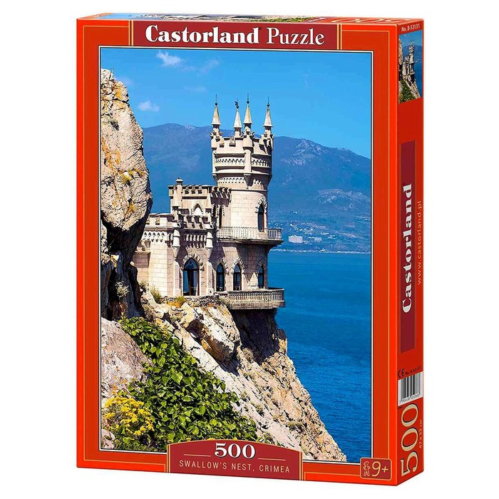 Пазл «Ласточкино гнездо, Крым», 500 элементов
Пазл «Ласточкино гнездо, Крым», 500 элементов