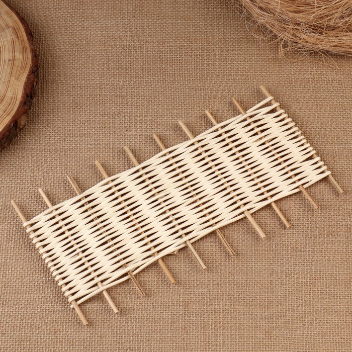 Заборчик декоративный, 30×15 см, ротанг
Заборчик декоративный, 30×15 см, ротанг