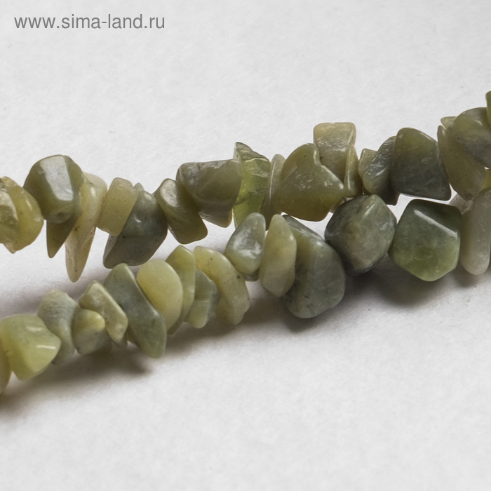 Бусины на нити крошка "Жадеит", 86см
Бусины на нити крошка "Жадеит", 86см