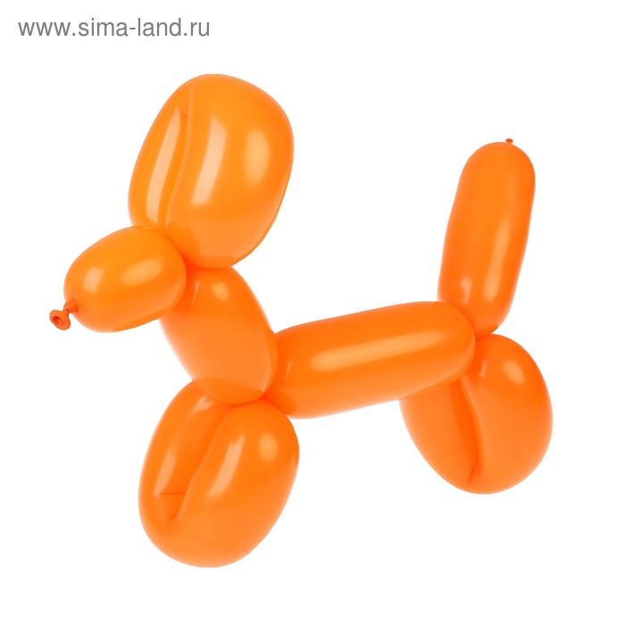 фото Шар для моделирования 160, латексный, набор 25 шт., цвет оранжевый globos festival s.a.